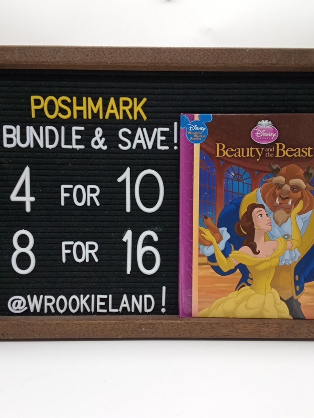 Disney Wonderful World Of Reading Beauty And The Beast Book#5